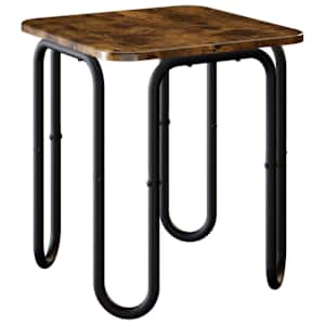 vidaXL Kohvilaud Suitsutatud tamm 40 x 40 x 45 cm Tehispuit