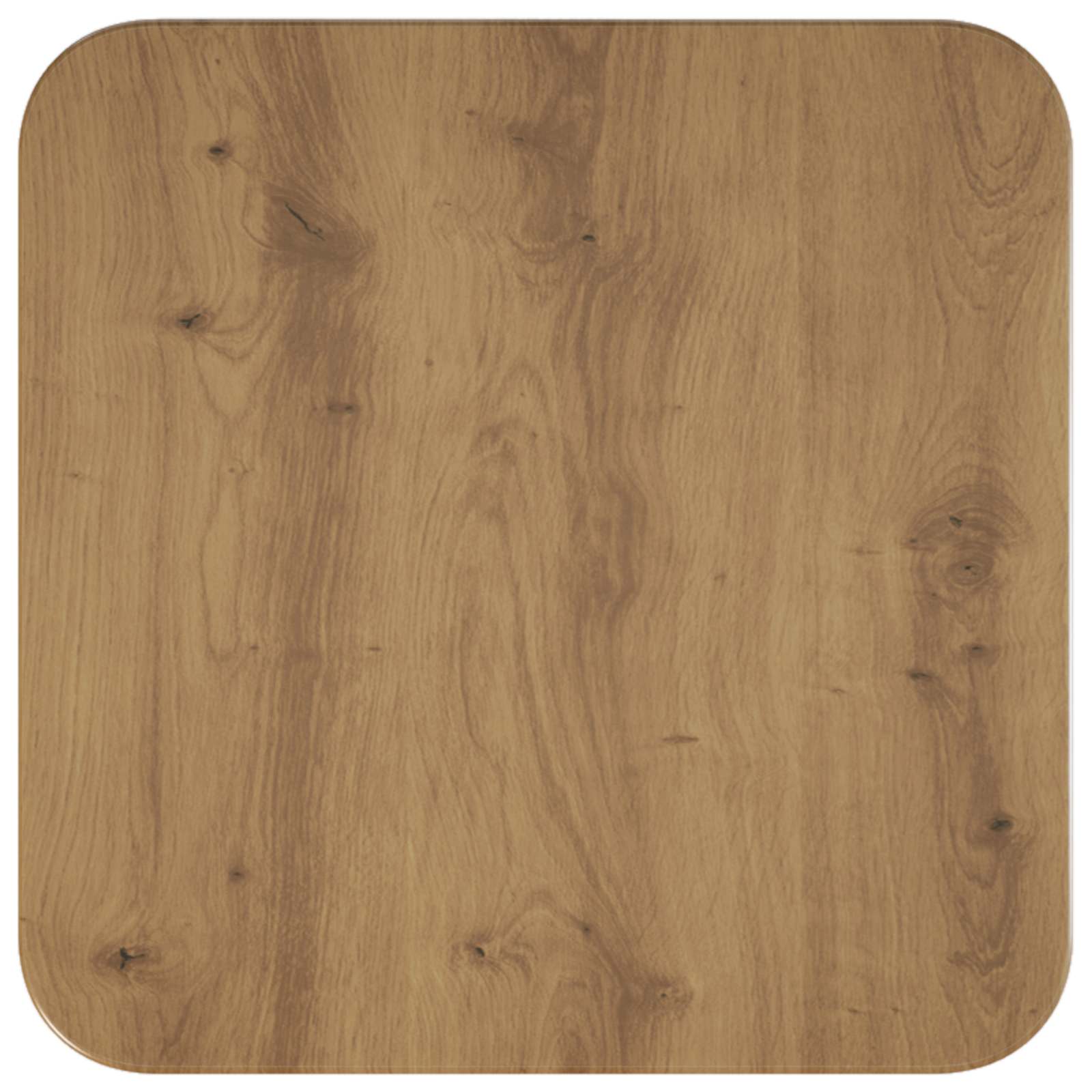 Klubska miza Artisan hrast 40 x 40 x 45 cm Inženirski les - slika 4