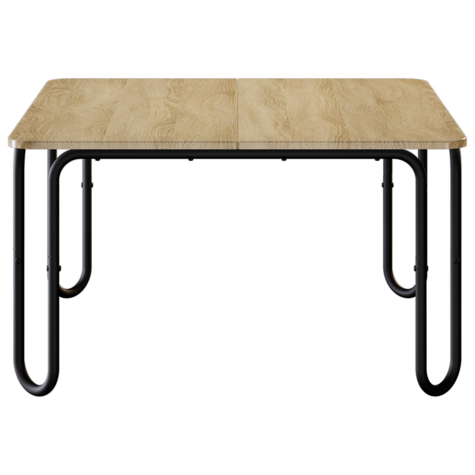 Klubska miza Sonoma hrast 59 x 59 x 45 cm Inženirski les - slika 3