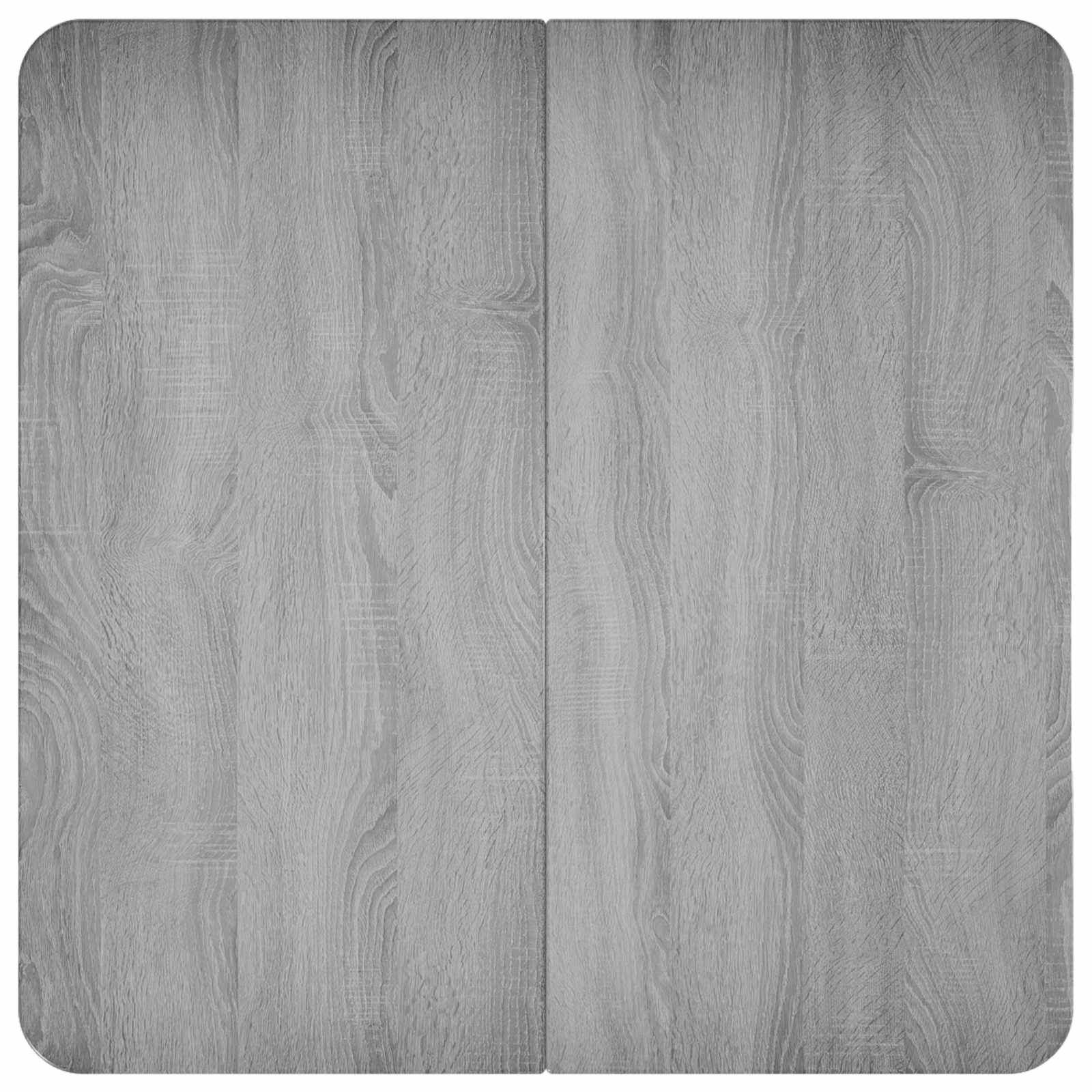 Klubska miza Siva Sonoma 59 x 59 x 45 cm Inženirski les - slika 5