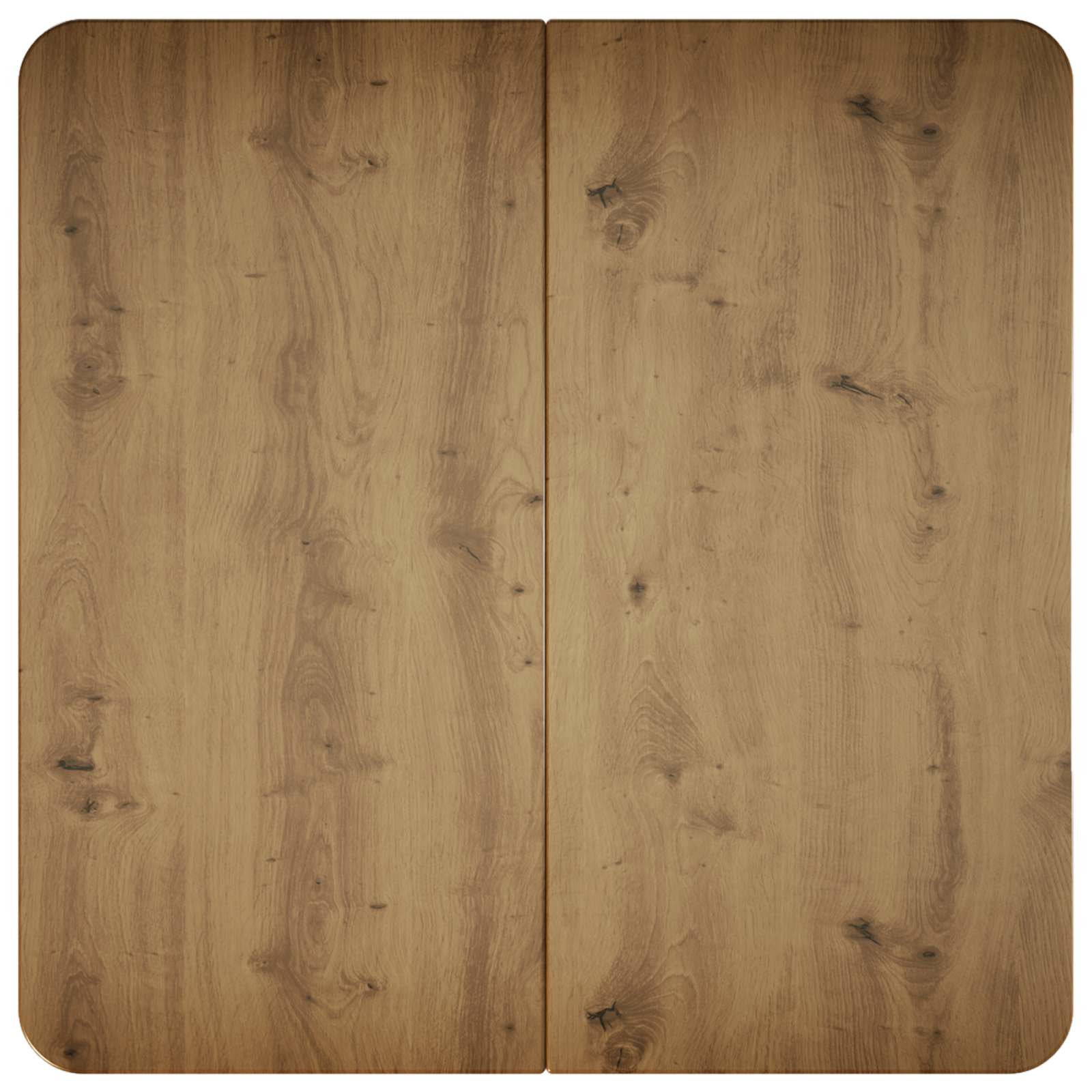 Klubska miza Artisan hrast 59 x 59 x 45 cm Inženirski les - slika 5