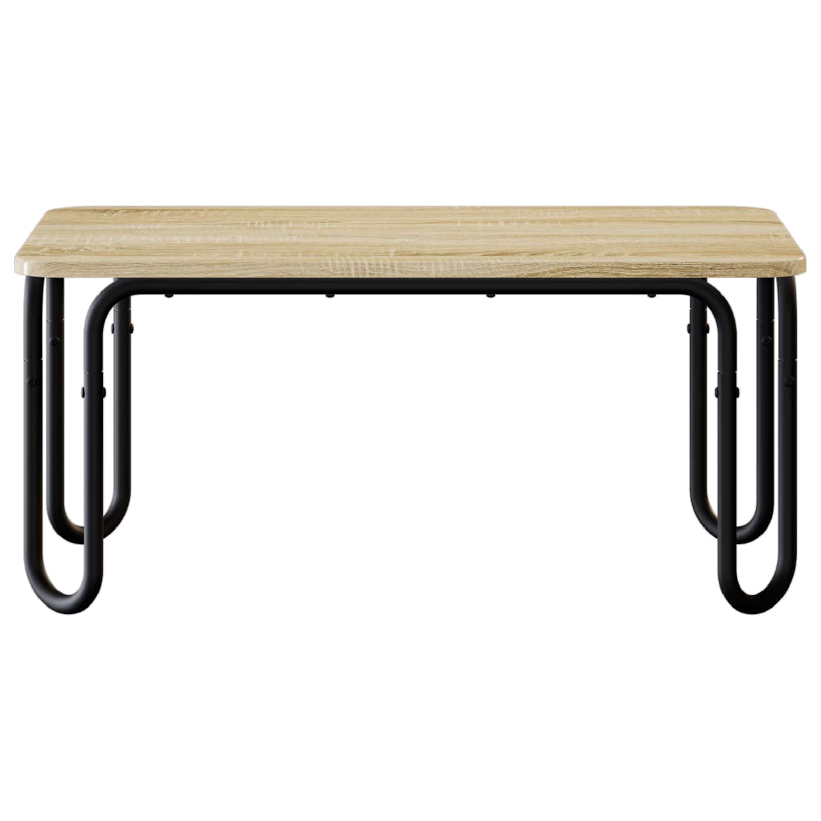 Klubska miza Sonoma hrast 79,5 x 40 x 36 cm Inženirski les - slika 3