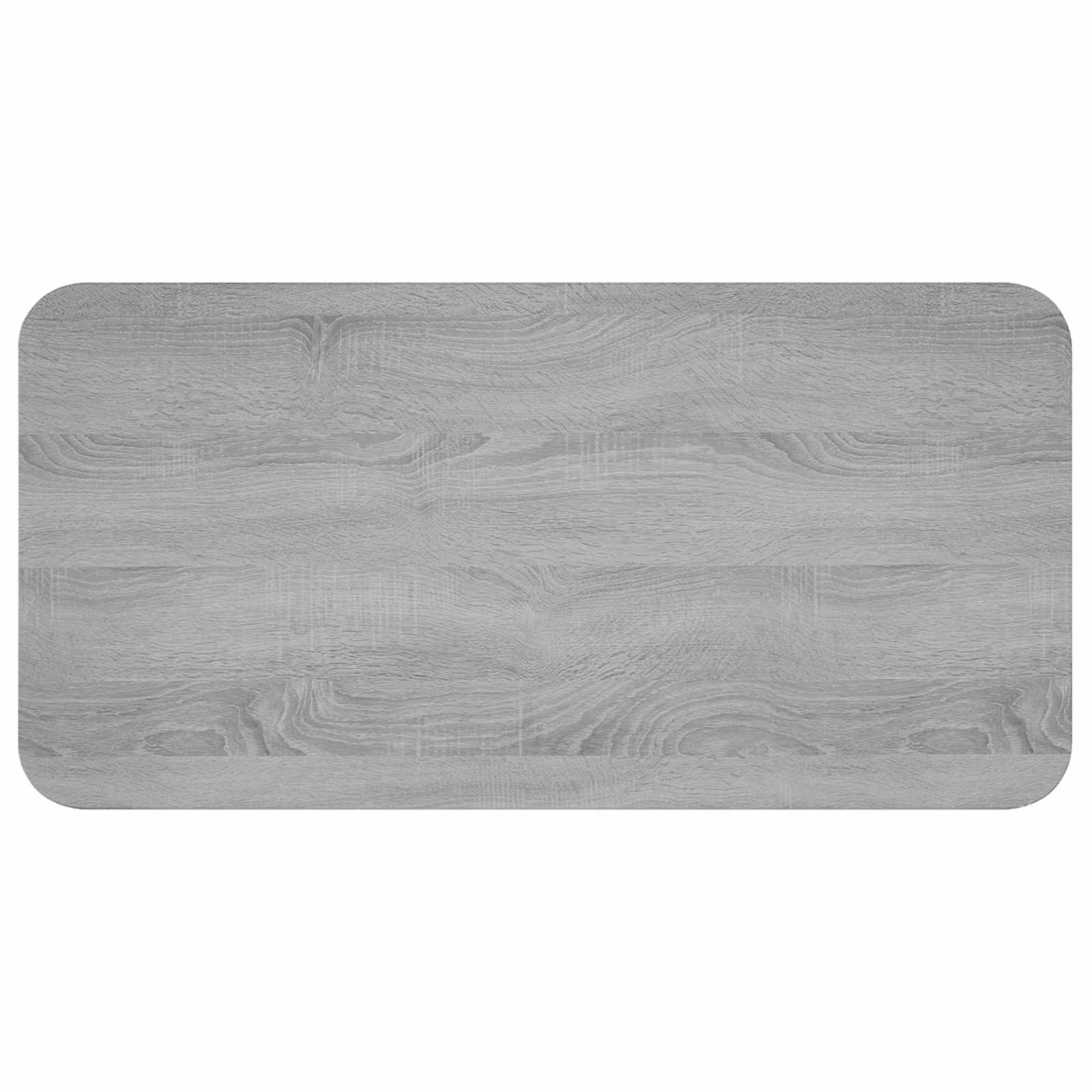 Klubska miza Siva Sonoma 79,5 x 40 x 36 cm Inženirski les - slika 4