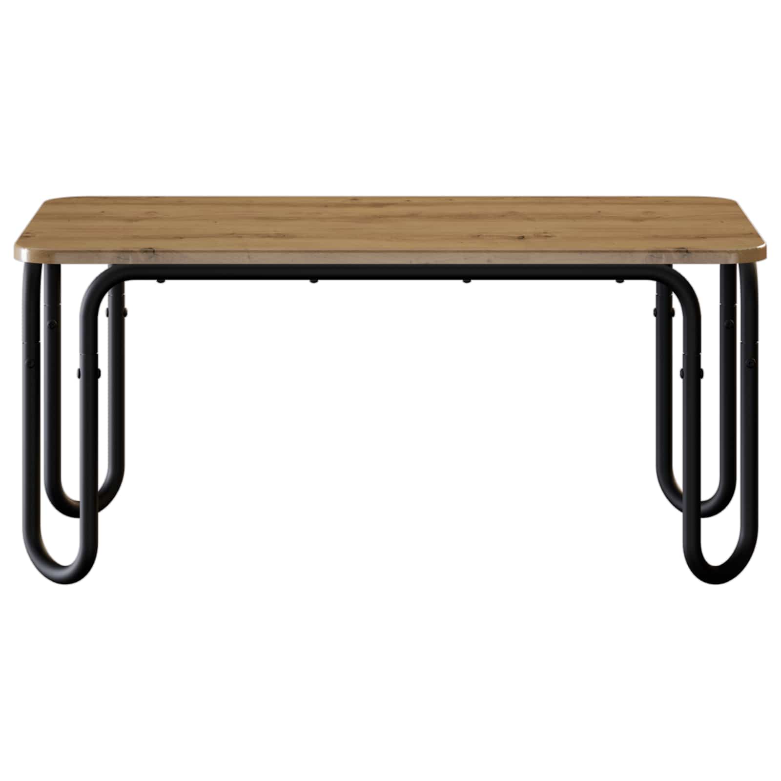 Klubska miza Artisan hrast 100 x 50 x 45 cm Inženirski les - slika 3