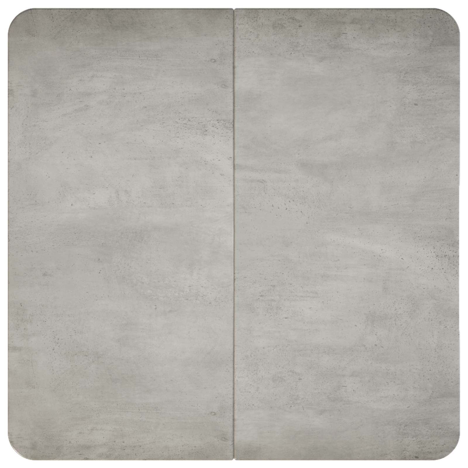 Klubska miza Betonsko siva 79,5 x 79,5 x 45 cm Inženirski les - slika 5