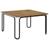 vidaXL Kohvilaud Artisan tamm 100 x 100 x 45 cm Tehispuit