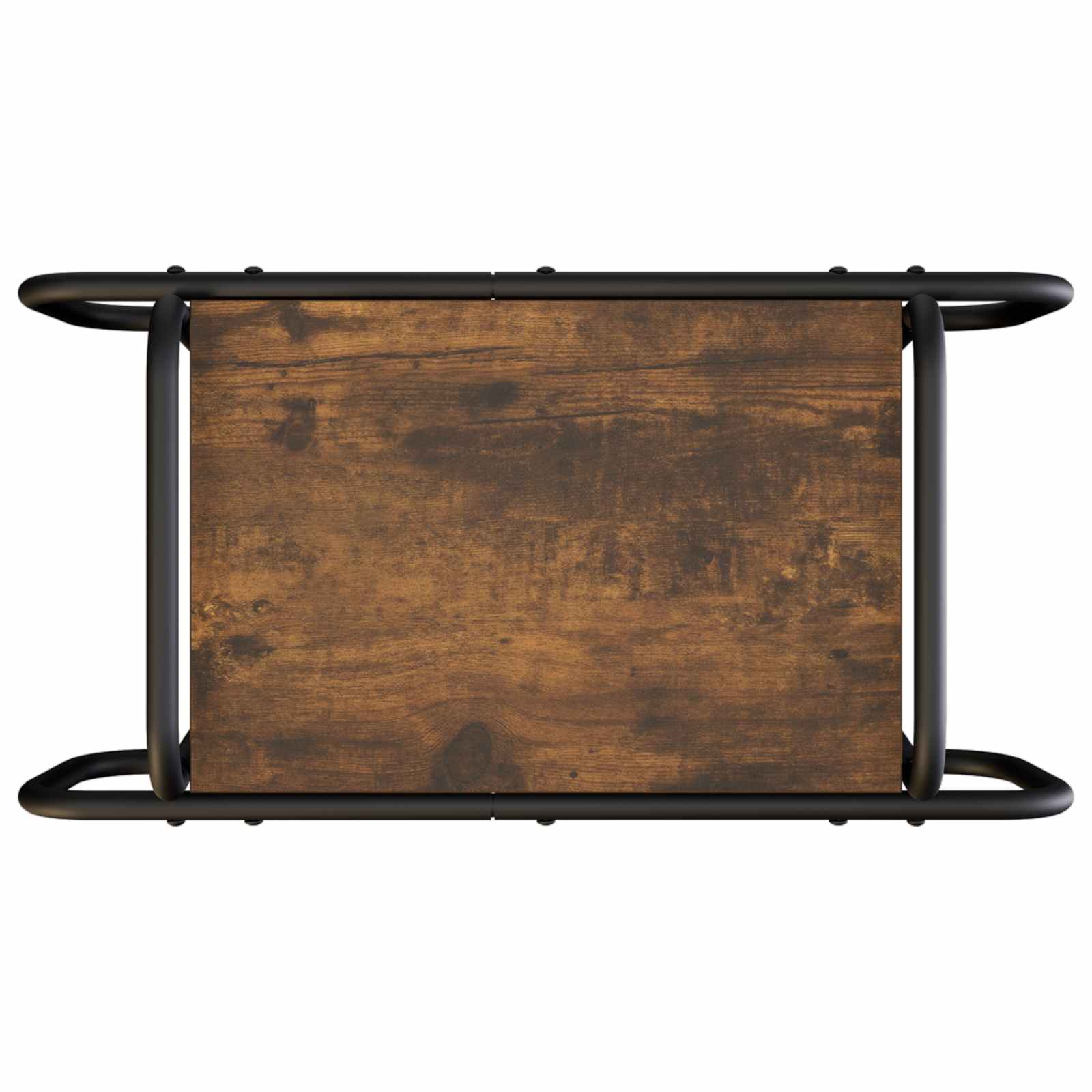 vidaXL Salontafel Gerookt eiken 60 x 30 x 51 cm Bewerkt hout