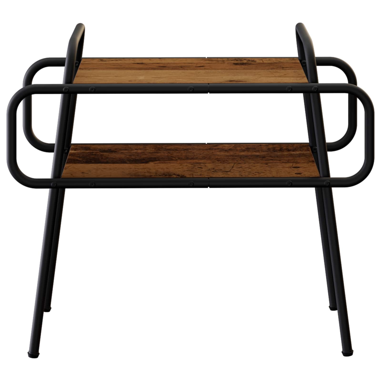 vidaXL Salontafel Oud hout 60 x 30 x 51 cm Bewerkt hout