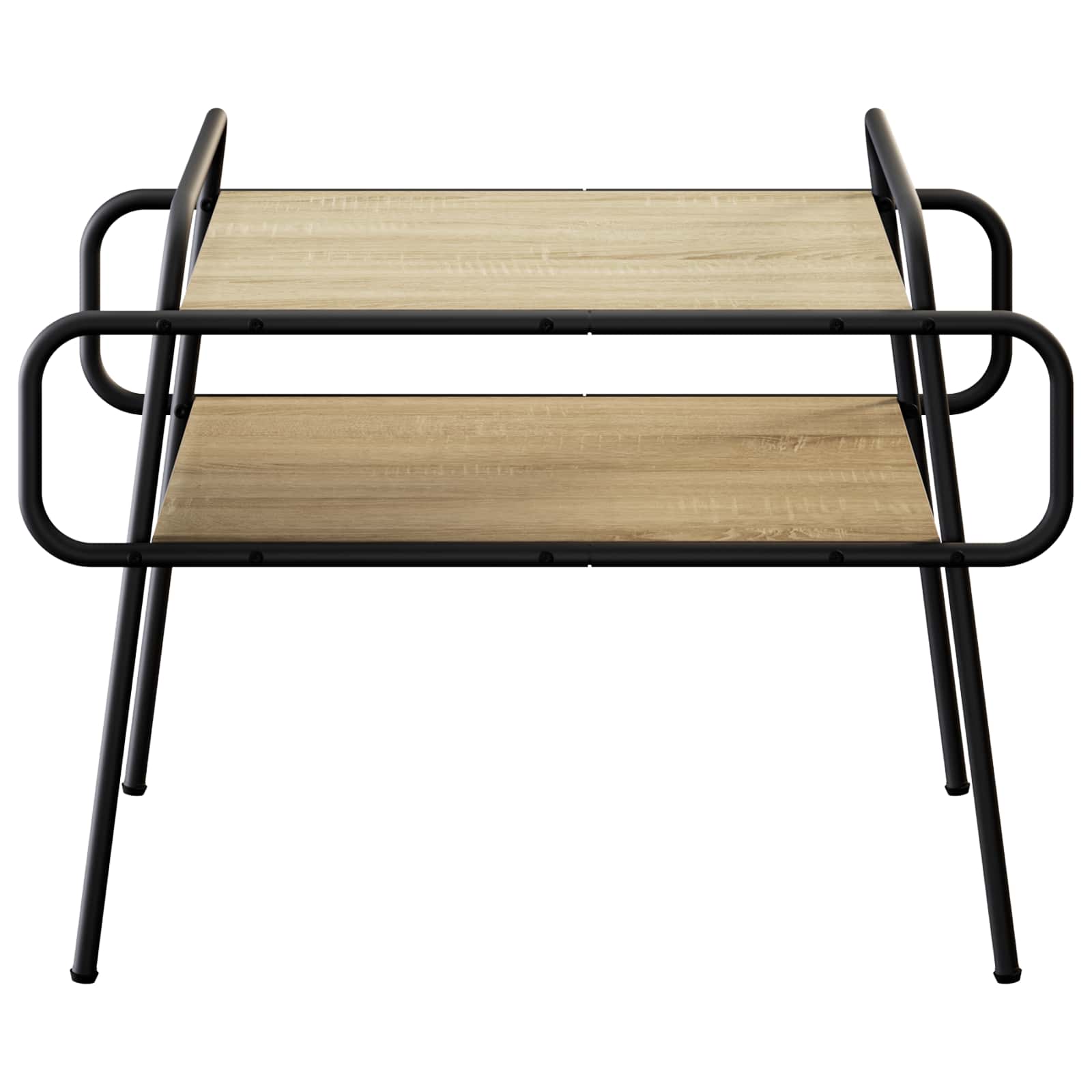Klubska miza Sonoma hrast 70 x 50 x 51 cm Inženirski les - slika 3