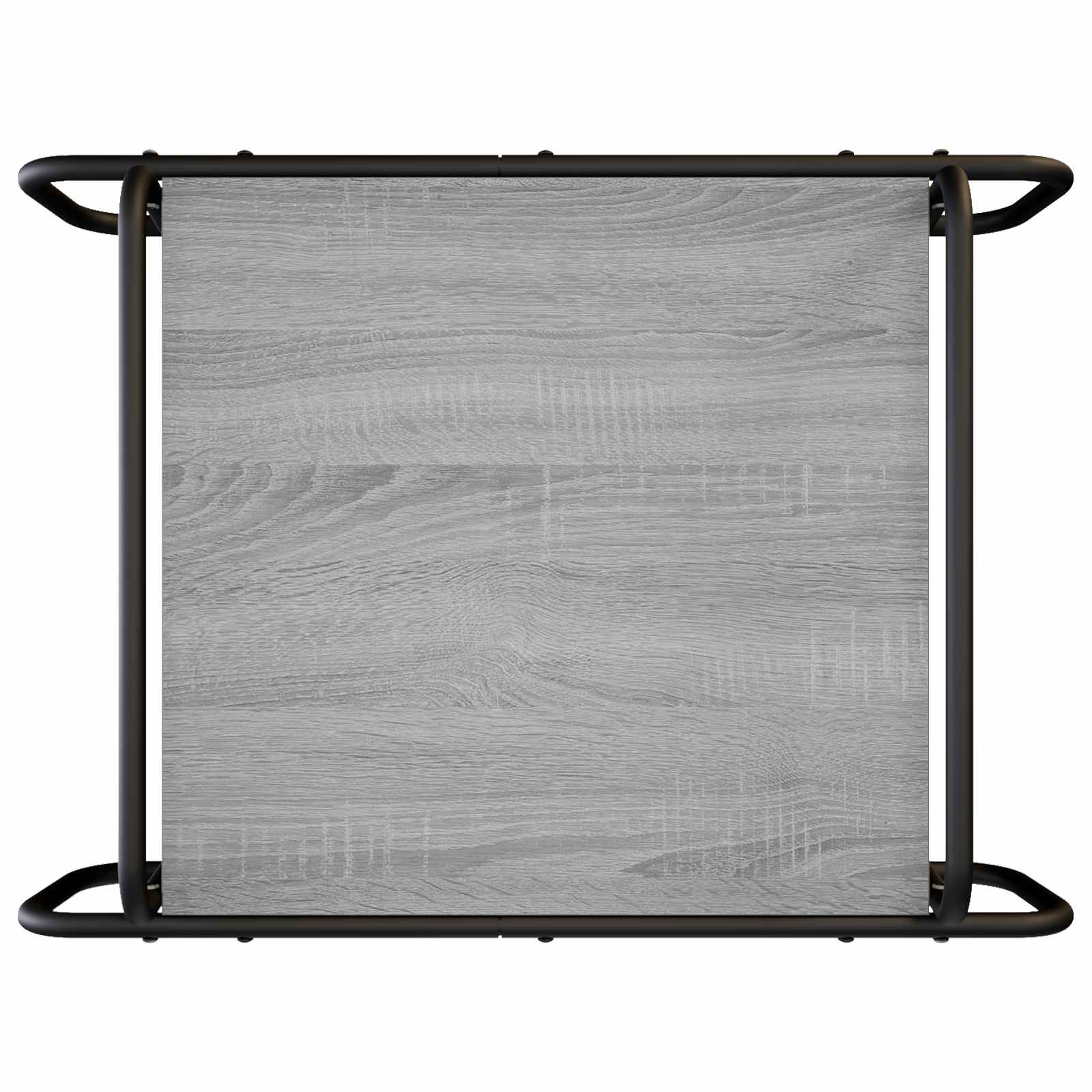 Klubska miza Siva Sonoma 70 x 50 x 51 cm Inženirski les - slika 5