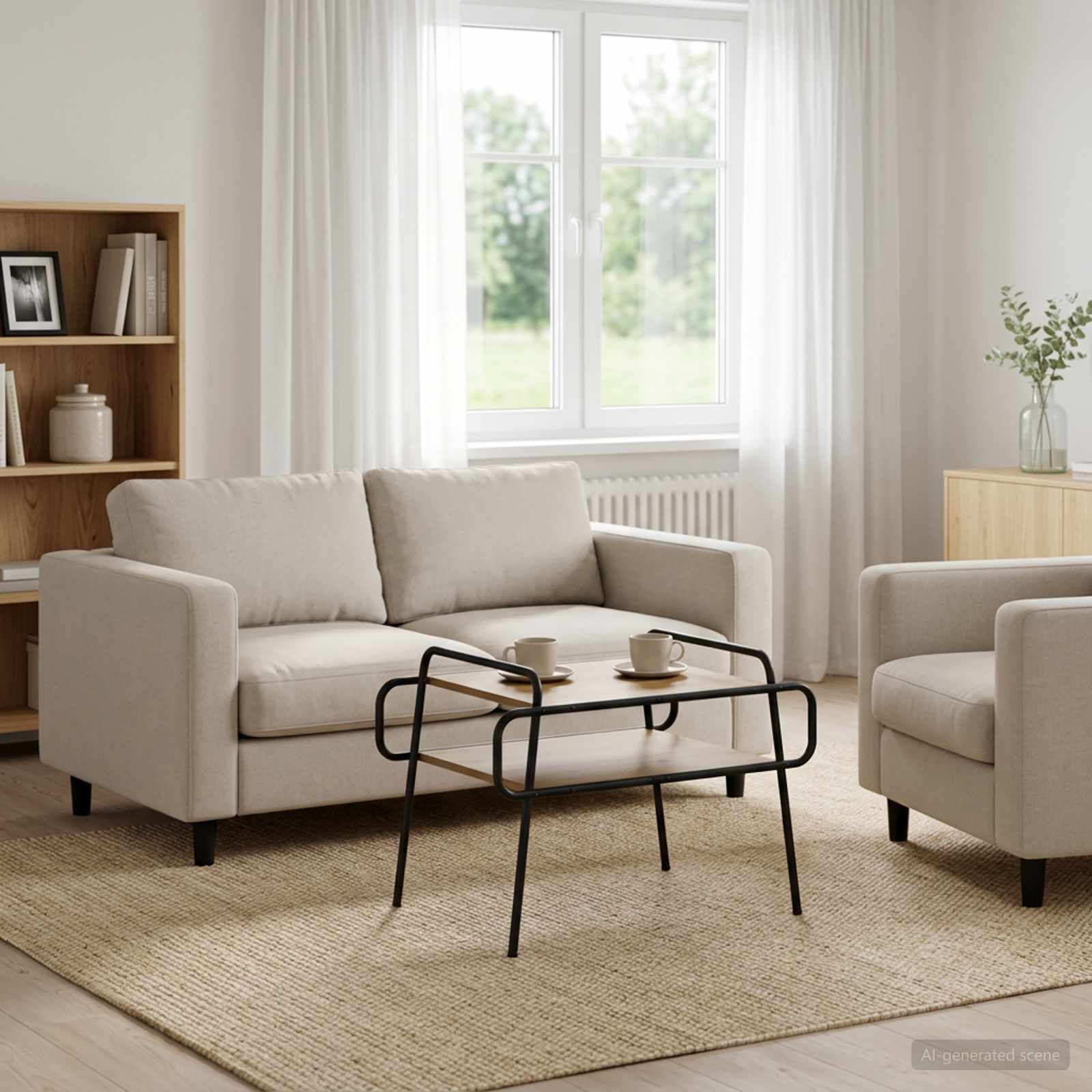 vidaXL Masă de cafea Stejar Artizanal 70 x 50 x 51 cm Lemn prelucrat
