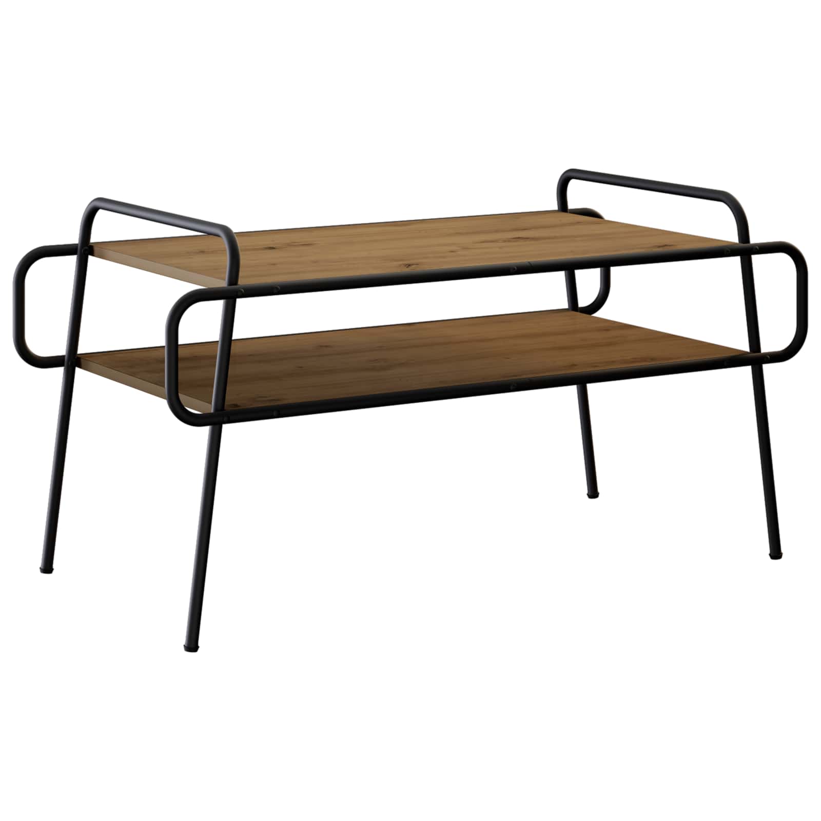 Klubska miza Artisan hrast 100 x 50 x 51 cm Inženirski les - slika 2