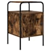 vidaXL &Ouml;&ouml;lambi kapp Suitsutatud tamm 35 x 36,5 x 56 cm Tehispuit