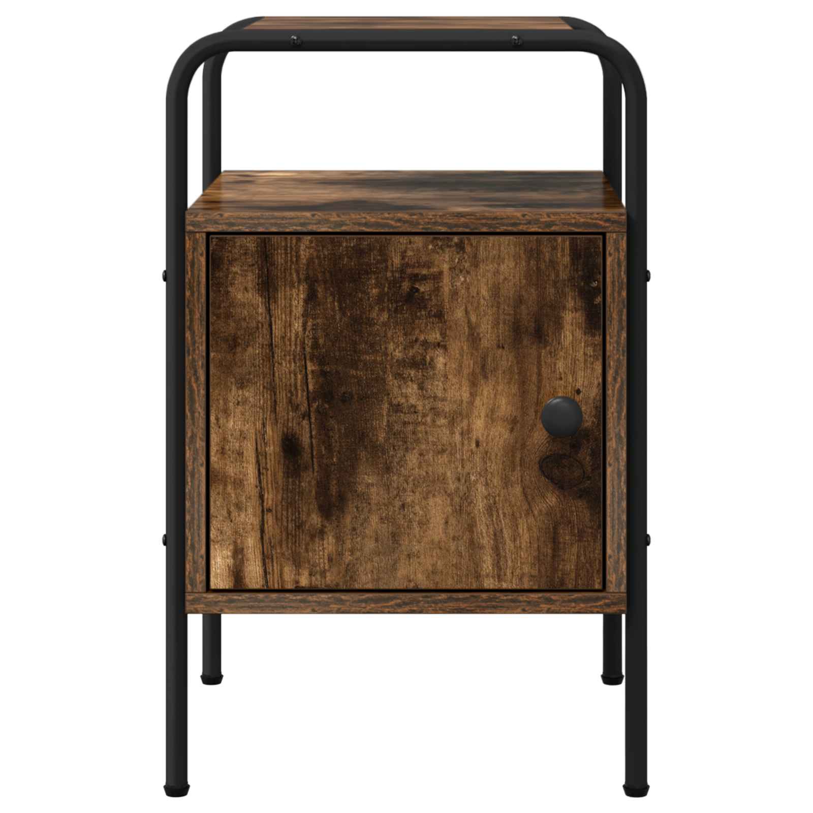 Nachttisch 2 Stk. Geräucherte Eiche 35 x 36,5 x 56 cm – Ansicht 6