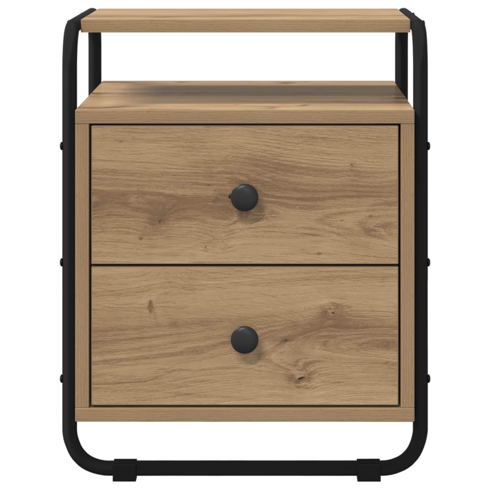 vidaXL Nachttisch 2 Stk. Artisan-Eiche Holzwerkstoff – Bild 5