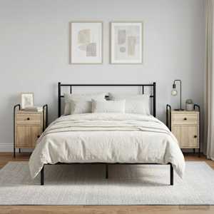 Nočna omarica 2 kos Sonoma hrast 35 x 36,5 x 61 cm