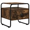 vidaXL &Ouml;&ouml;lambi kapp Suitsutatud tamm 40 x 39,5 x 40 cm Tehispuit