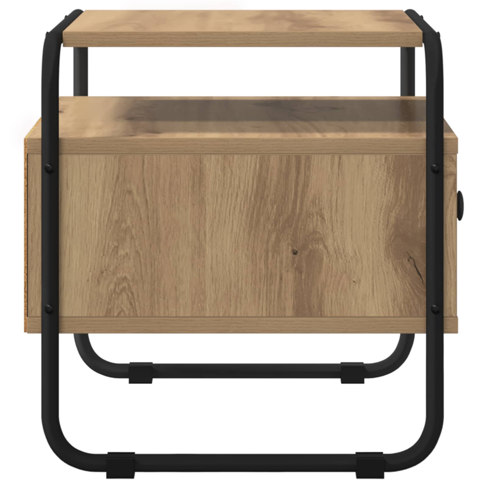 vidaXL Nachttisch 2 Stk. Artisan-Eiche 40 x 39,5 x 40 cm Holzwerkstoff – Bild 7