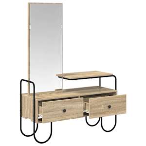 Kosmetický stůl Dub sonoma 100 x 36,5 x 136 cm Kompozitní dřevo - obrázek 4