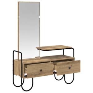 Kosmetický stůl Dub artisan 100 x 36,5 x 136 cm - obrázek 3