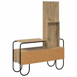 Kosmetický stůl Dub artisan 100 x 36,5 x 136 cm - obrázek 6
