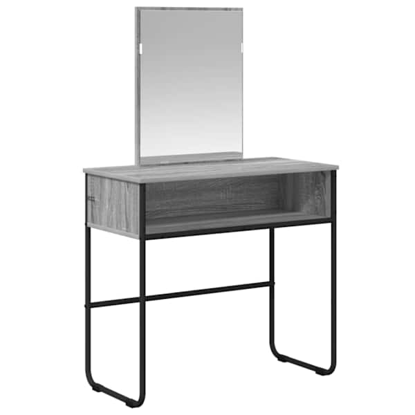 vidaXL Riietumislaud riiuliga Hall Sonoma 81 x 40 x 131 cm Tehispuit