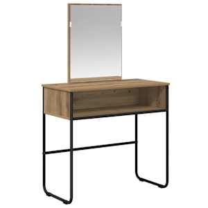 vidaXL Riietumislaud Artisan tamm 81 x 40 x 131 cm Tehispuit
