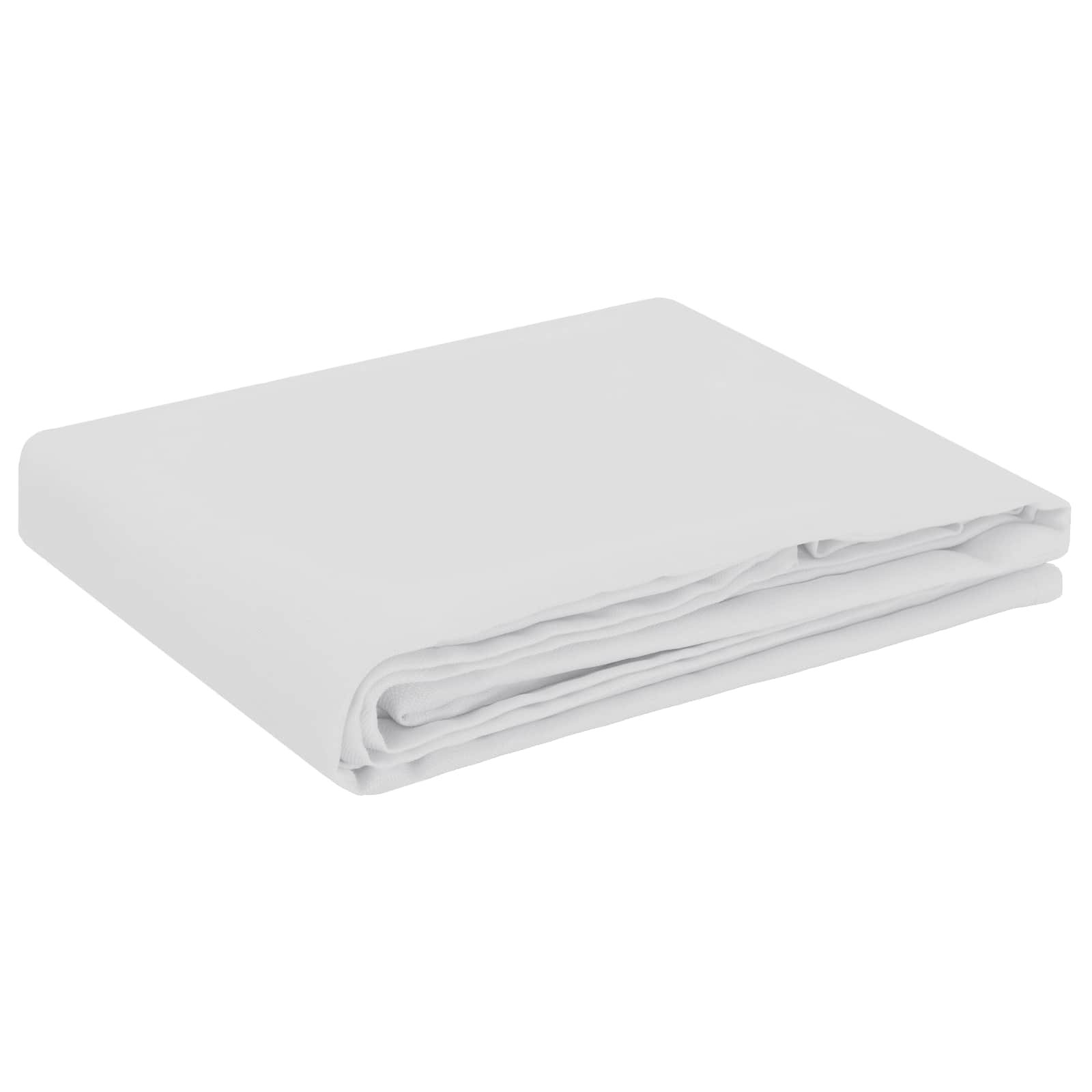 Tafelkleed Vierkant Wit 110 x 110 cm Polyester image 2