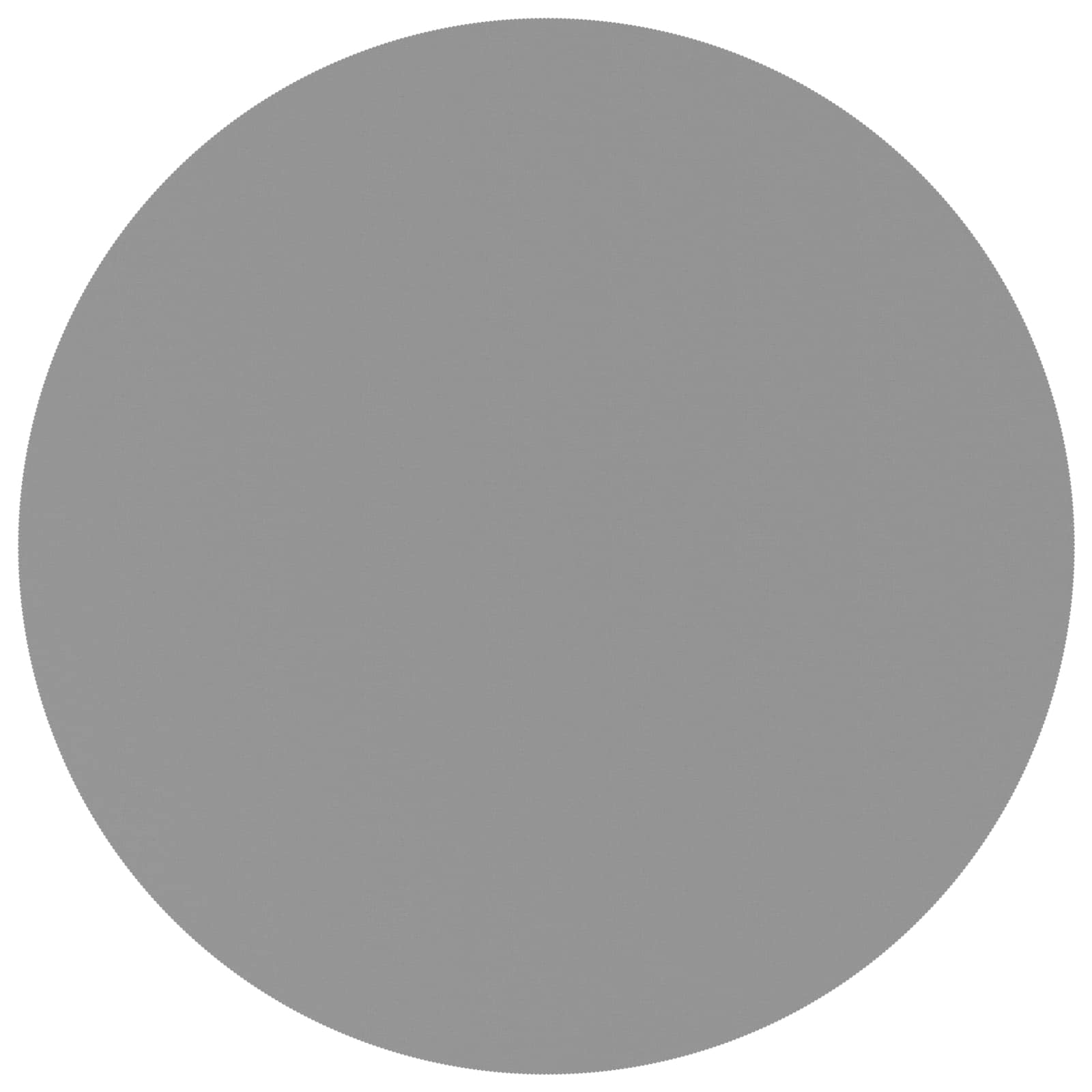 Tafelkleed 5 st Rond Lichtgrijs Ø 180 cm Polyester image 5
