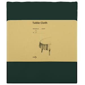vidaXL Laua Lapp 5 tk Ovaalne Tumeroheline 160 x 220 cm Pol&uuml;ester