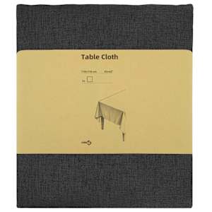 vidaXL Laua Lapp 5 tk Kandiline Tumehall 110 x 110 cm