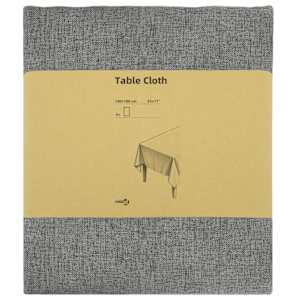 vidaXL Laua Lapp 5 tk Ristk&uuml;lik Helehall 140 x 180 cm