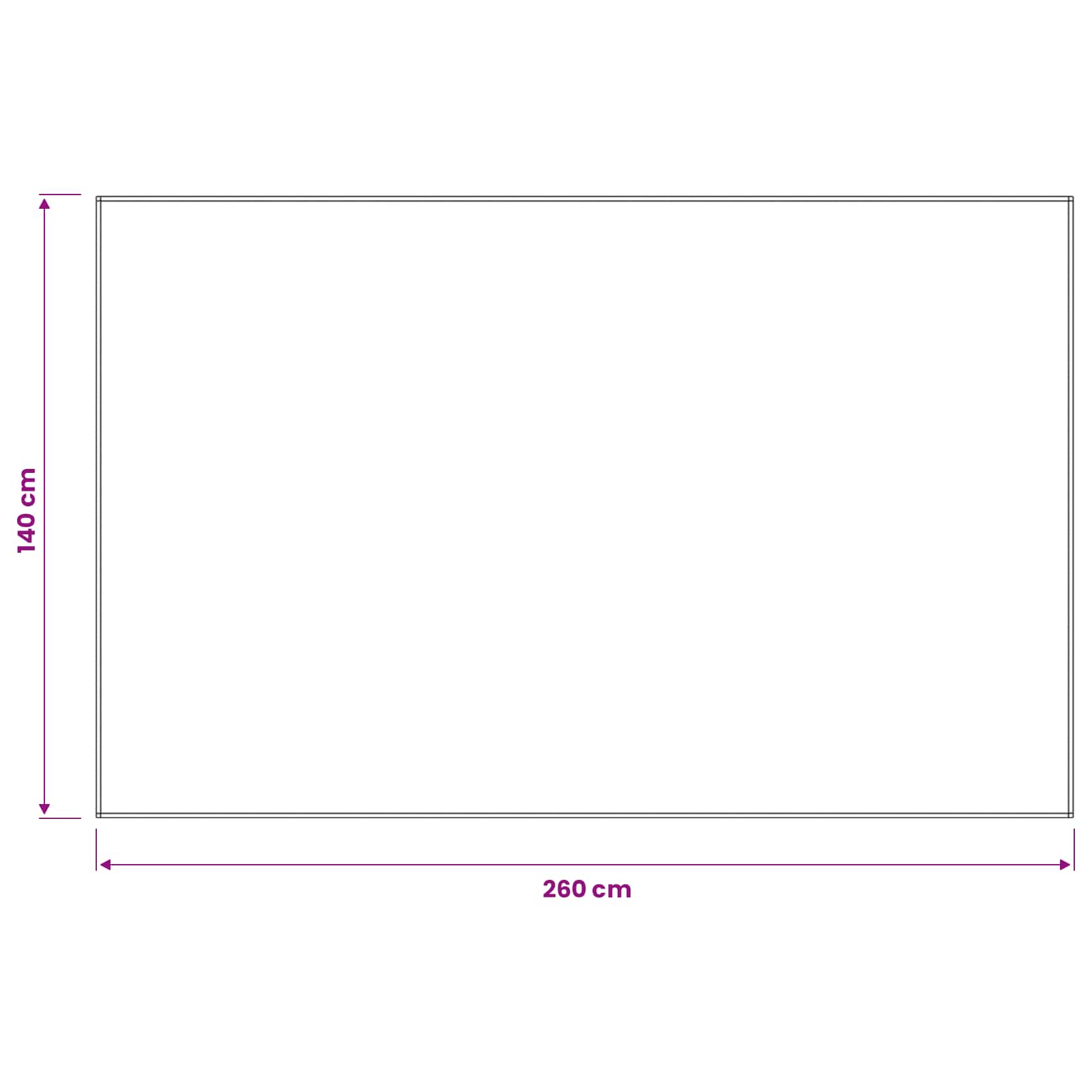 Tafelkleed 5 st Rechthoekig Wit 140 x 260 cm image 8