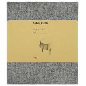 vidaXL Laua Lapp 5 tk Ovaalne Helehall 130 x 180 cm