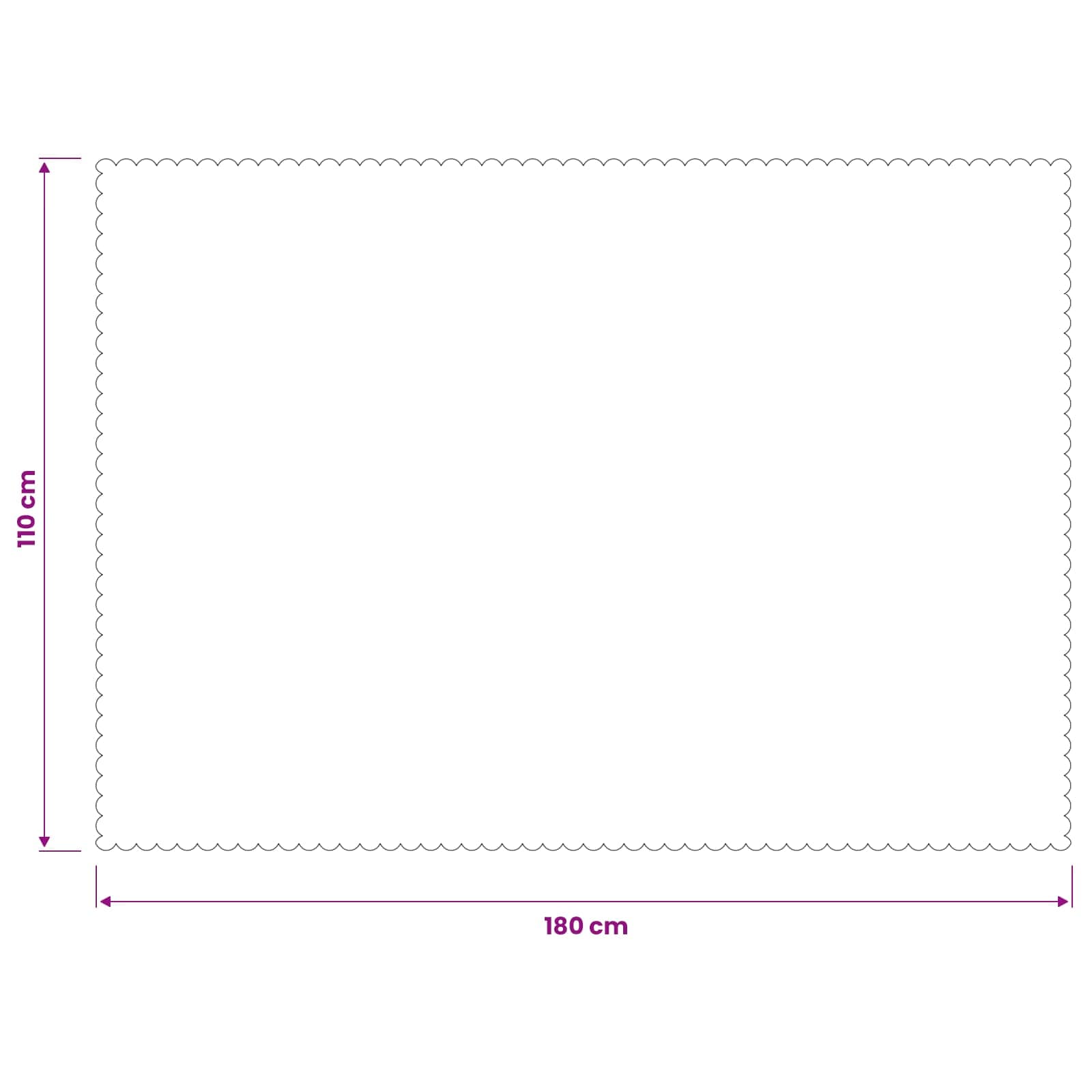 Tafelkleed 5 st Rechthoekig Crèmewit 110 x 180 cm image 8