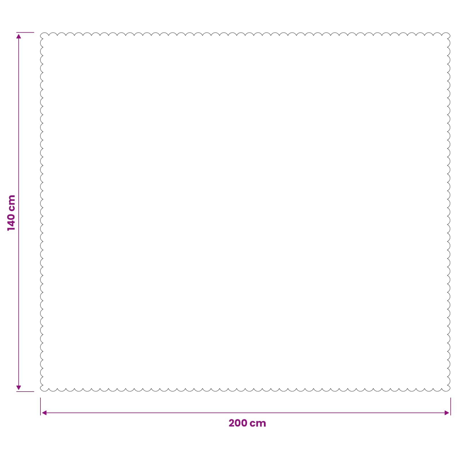 Tafelkleed 5 st Rechthoekig Wit 140 x 200 cm image 8