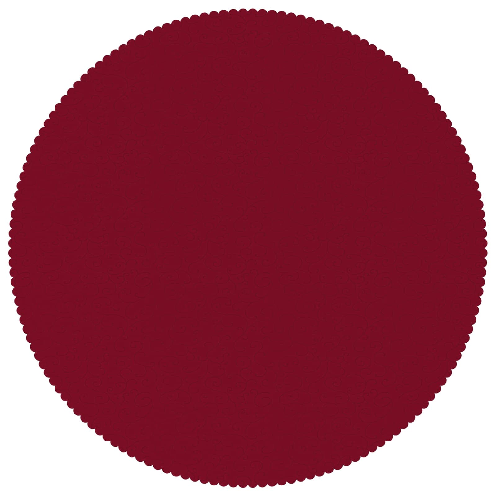 Tafelkleed 5 st Rond Wijnrood Ø 160 cm image 5