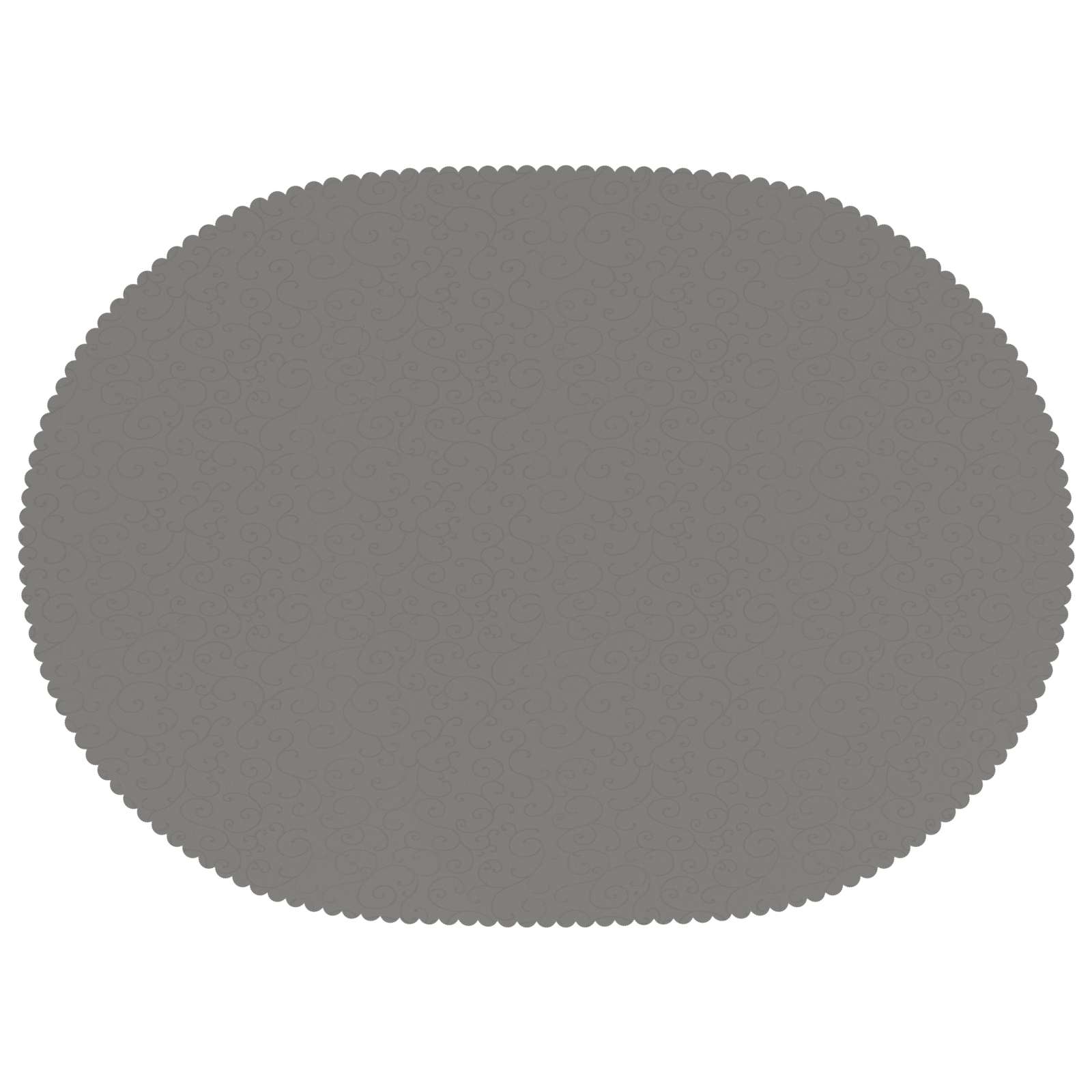 Tafelkleed 5 st Ovaal Lichtgrijs 160 x 220 cm image 5