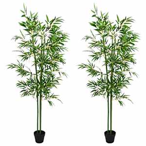vidaXL Tehisbambuse Puud 2 tk Roheline 60 x 18 x 190 cm