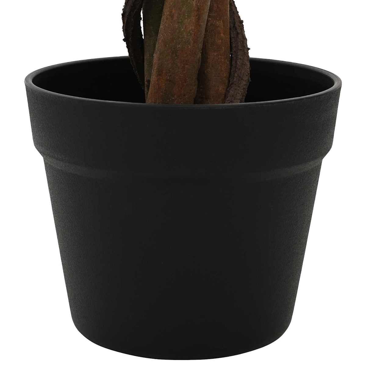 Kunstig Monstera Plante Grøn Stof og træ - Billede 5