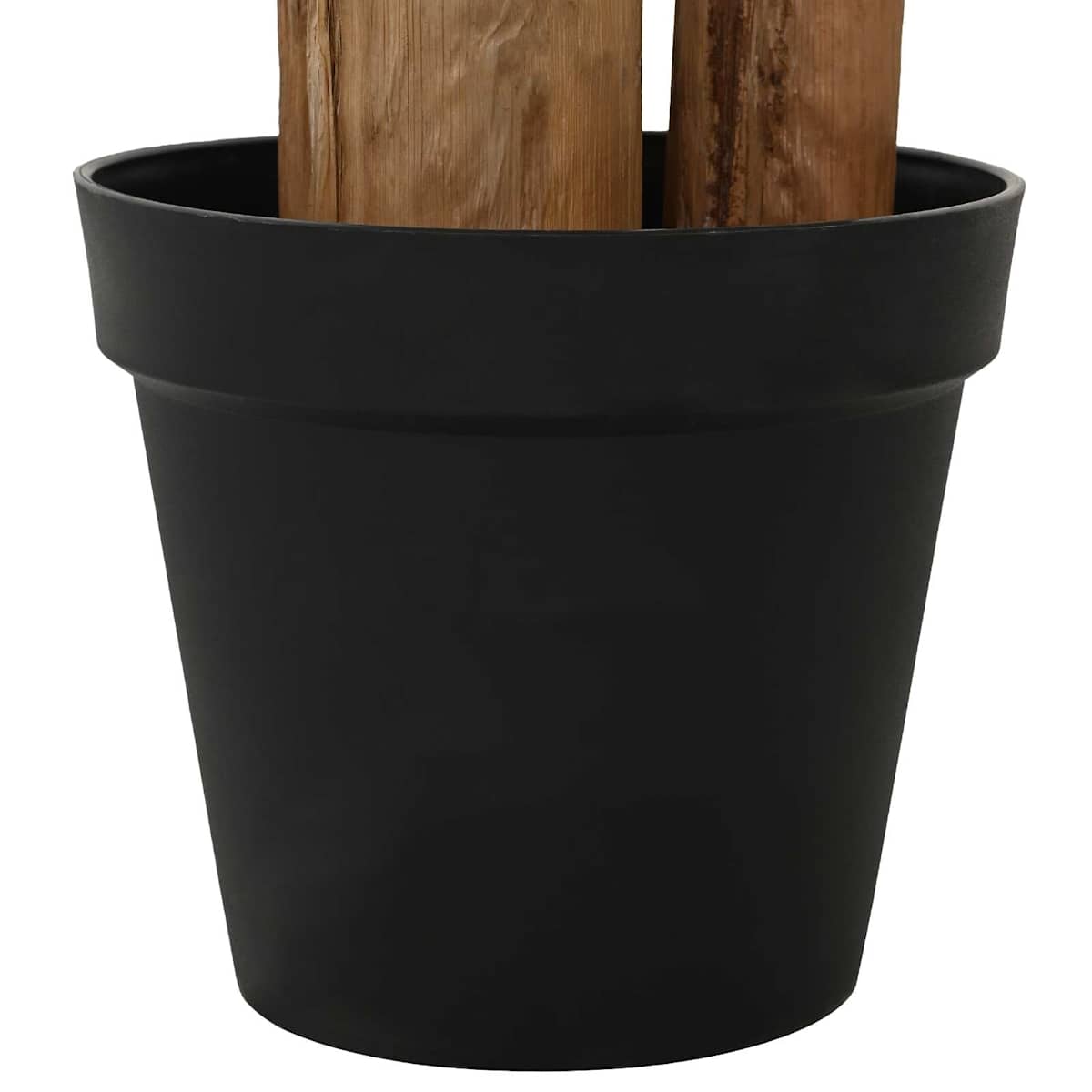 Kunstig banantræ Grøn 125 x 25 x 250 cm Stof og Bambus - Billede 5