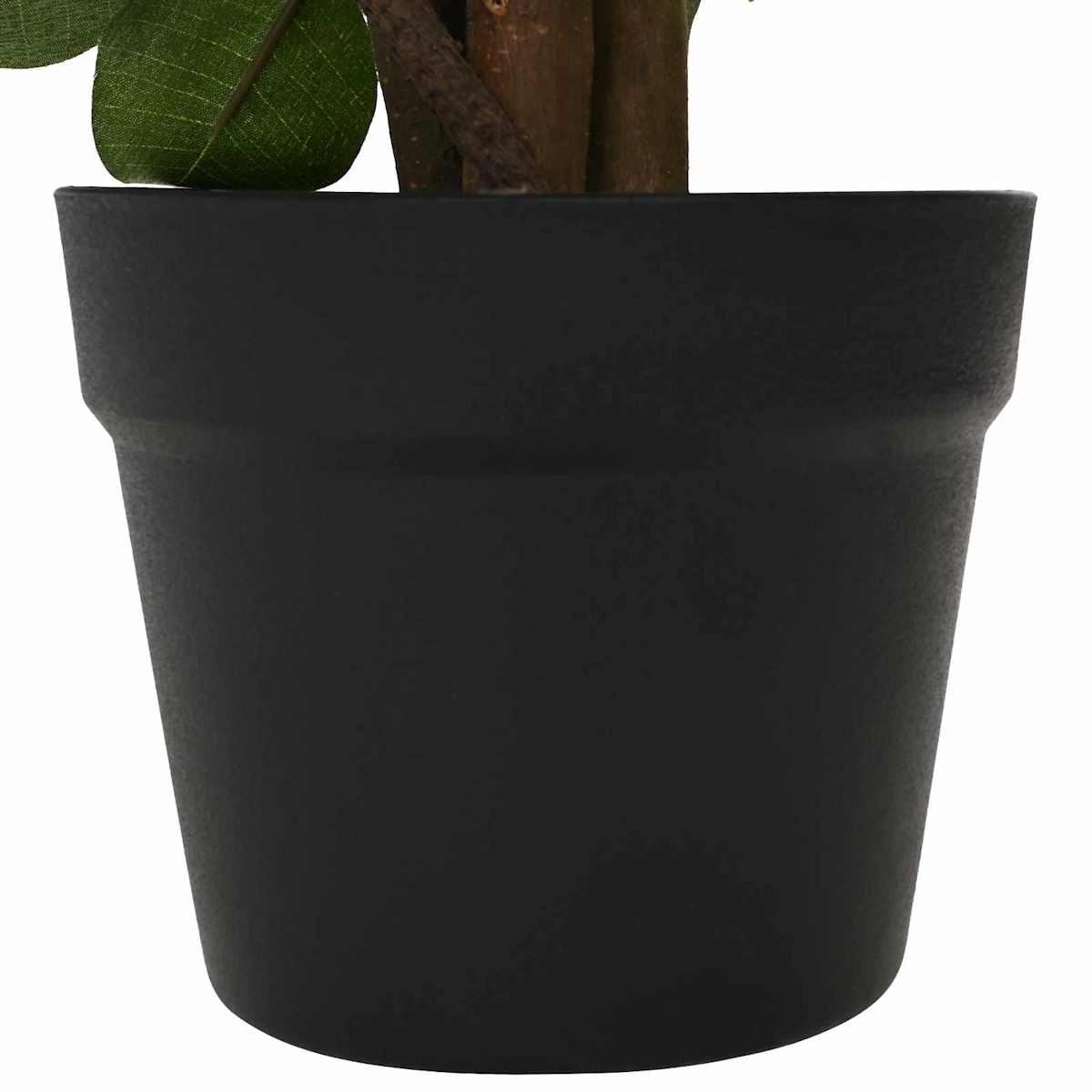 Kunstig Ficus Plante Grøn 73 x 16 x 60 cm Stof og træ - Billede 5