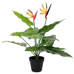 vidaXL Kunstlik Strelitzia Taim Roheline 65 x 13 x 55 cm
