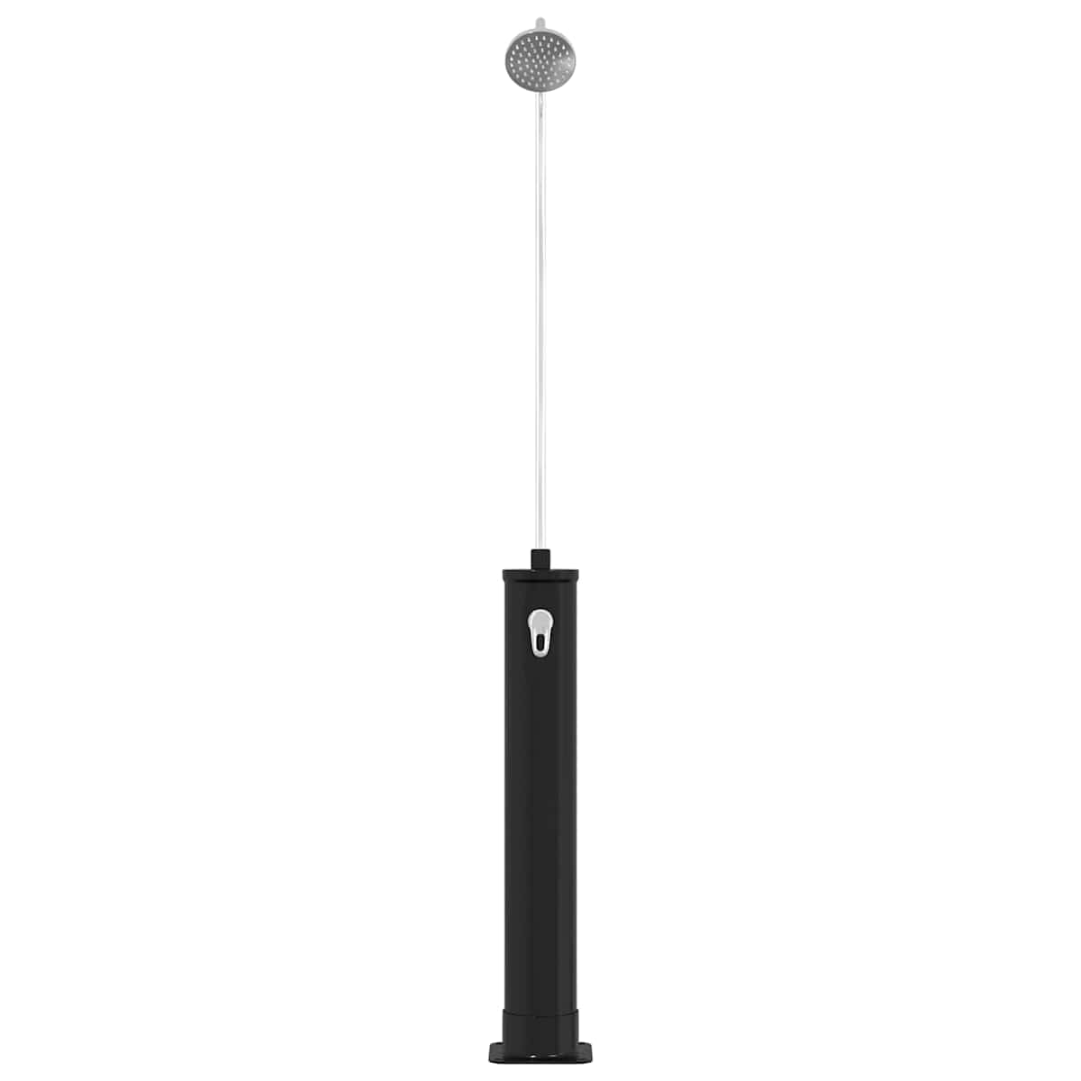 Solbruser med Brusehoved 20 l PVC, ABS, Zinklegering Sort 20 l - Billede 4