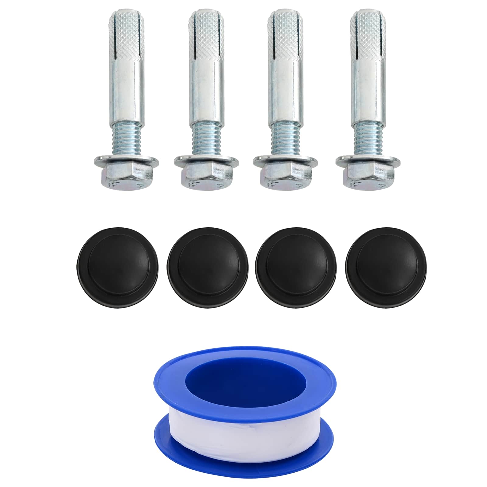 Zonne-douche met douchekop PVC, ABS, Zinklegering Zwart image 7