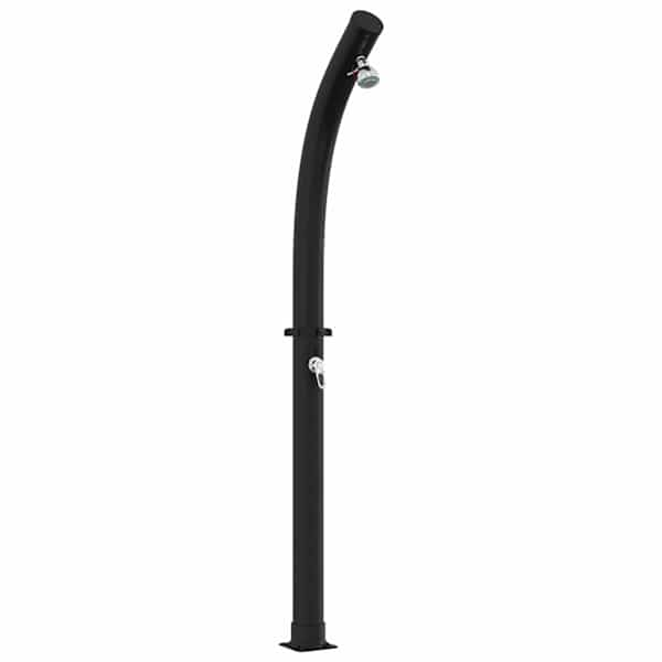vidaXL P&auml;ikesedu&scaron;&scaron; du&scaron;iotsikuga 20 l PVC, ABS, Tsinkisulamist Must