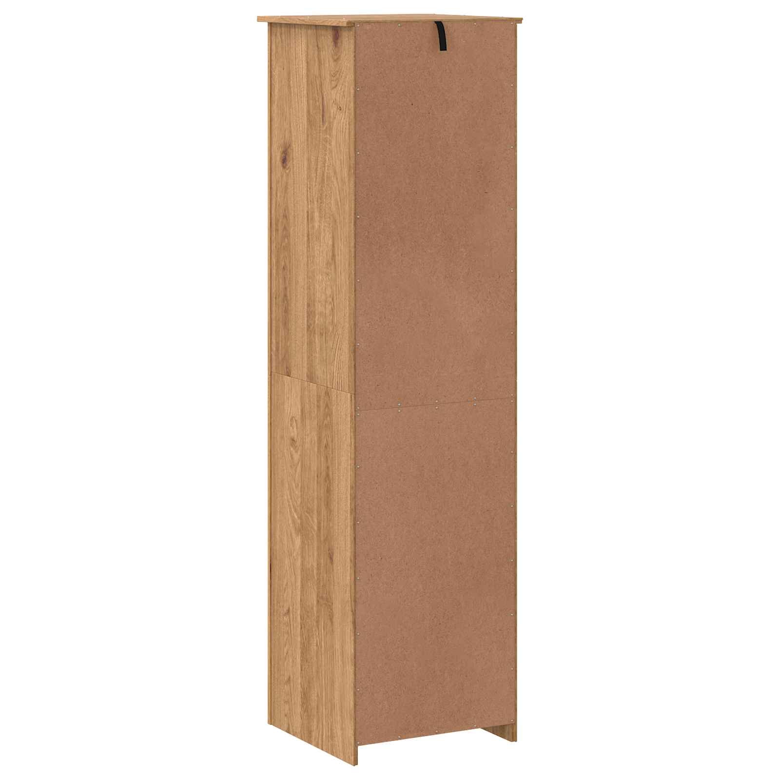 Garderobna omara PANAMA Med 51 x 50 x 185 cm Trdna borovina