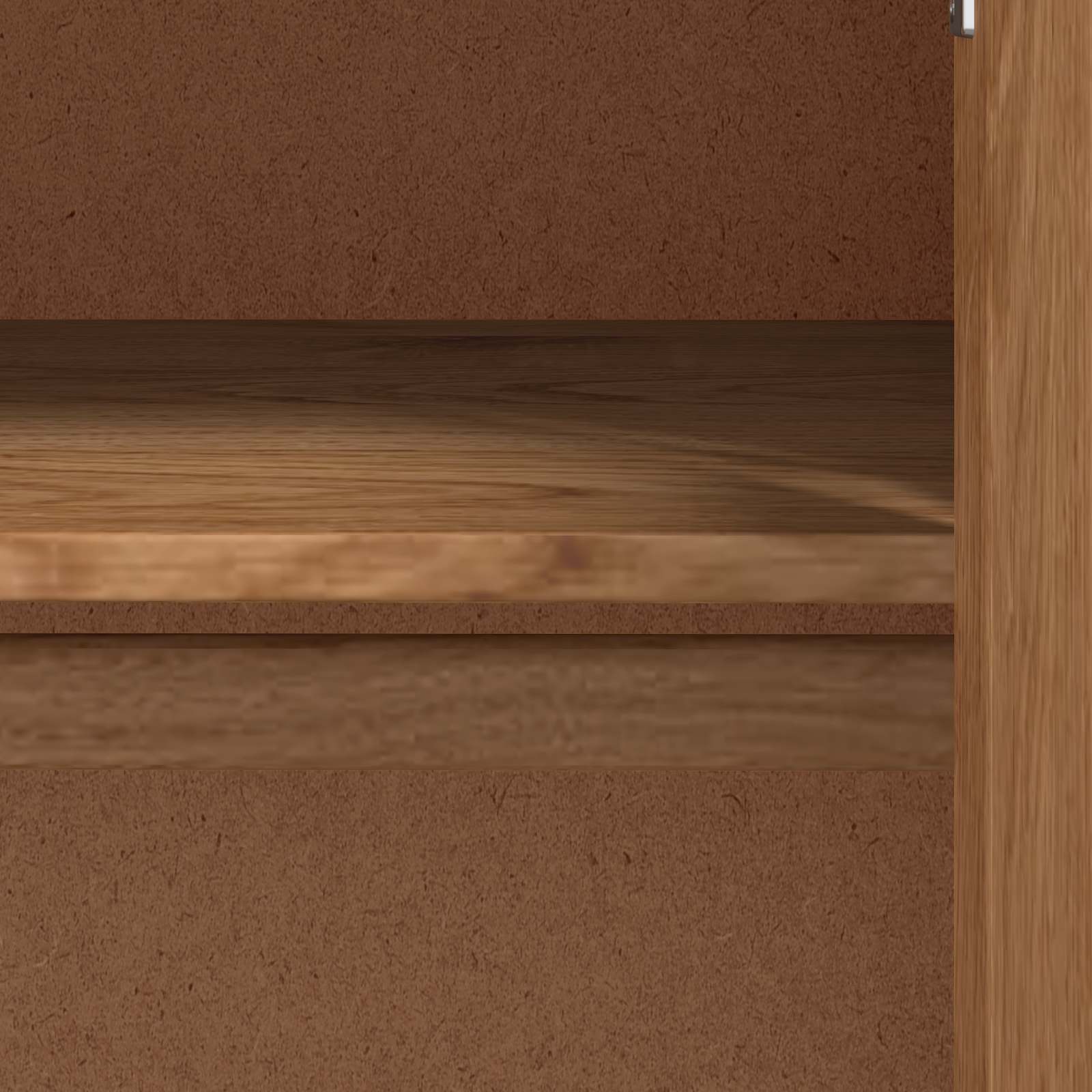 Garderobna omara PANAMA Med 88,5 x 50 x 185 cm Trdna borovina
