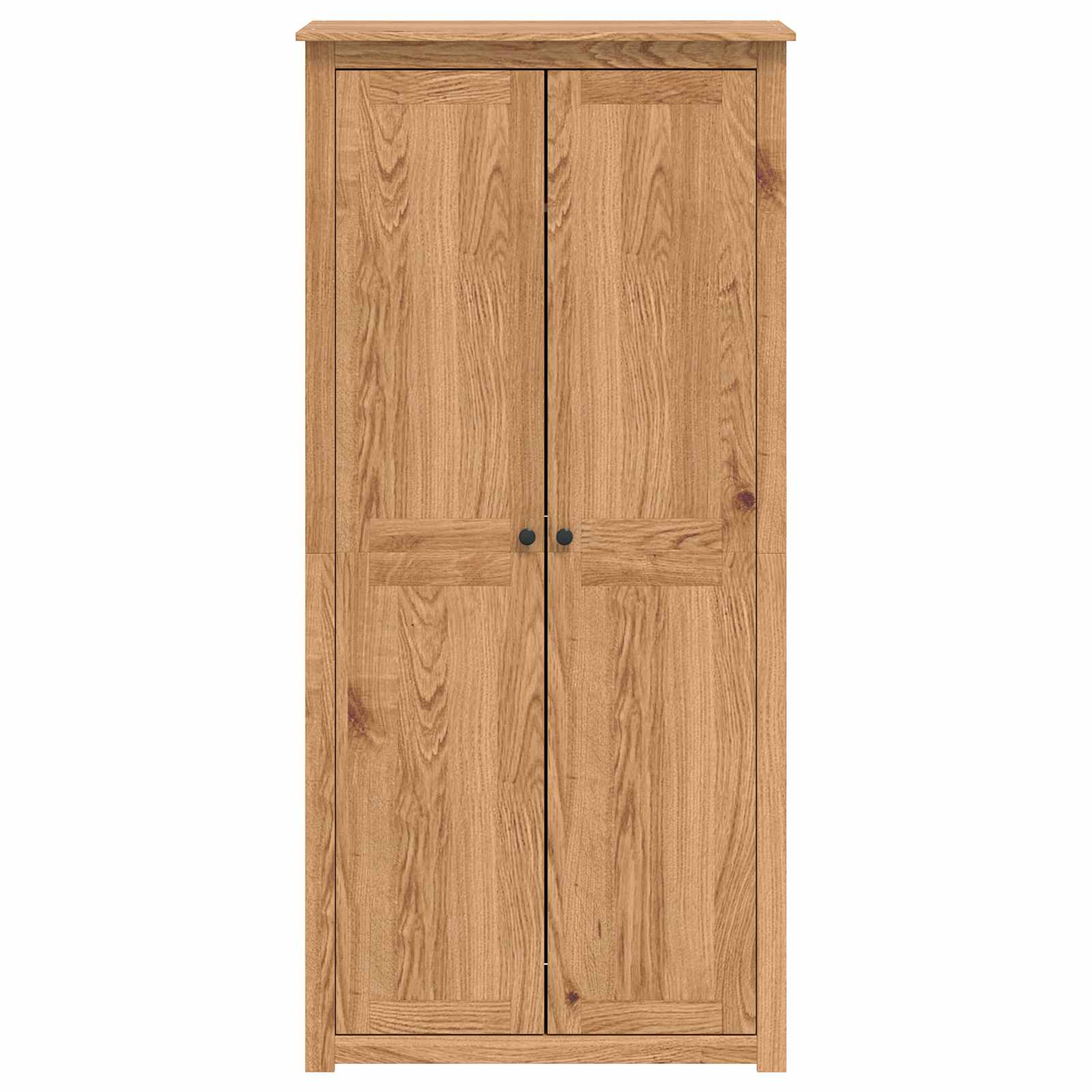 Garderobna omara PANAMA Med 88,5 x 50 x 185 cm Trdna borovina