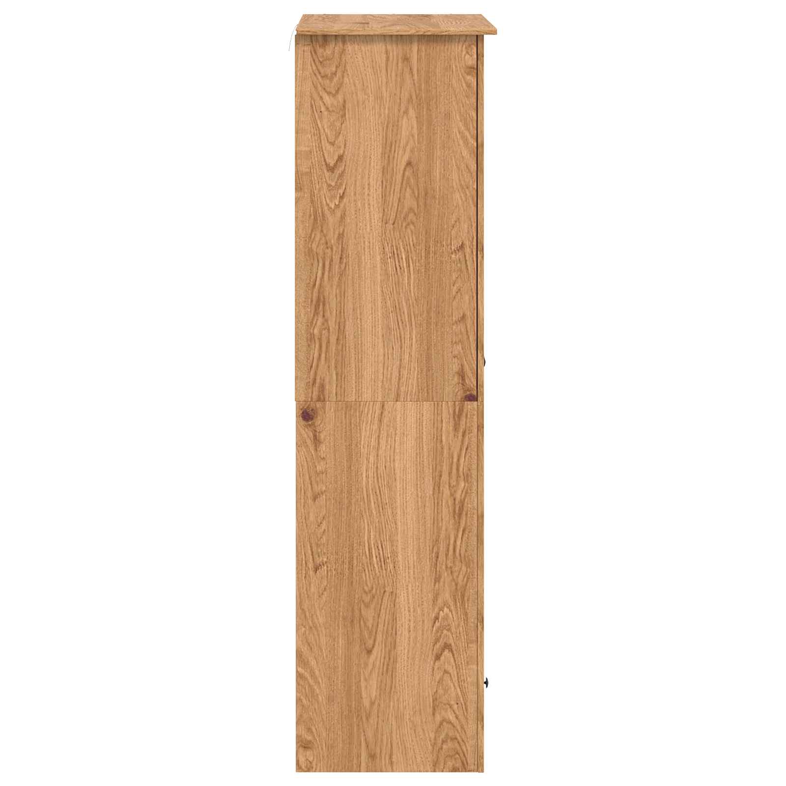Garderobna omara PANAMA Med 88,5 x 50 x 185 cm Trdna borovina